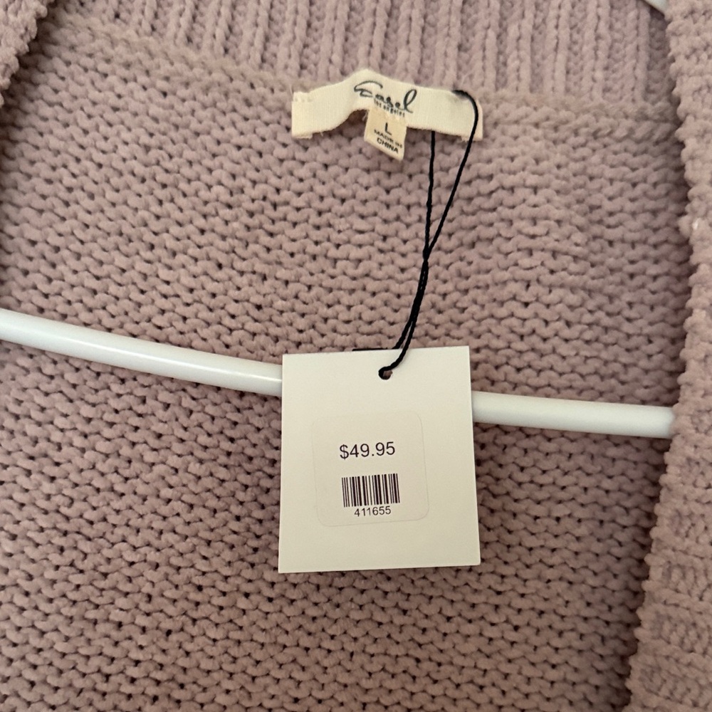 Colorblock Open Front Cardigan - Picture 4 of 4
